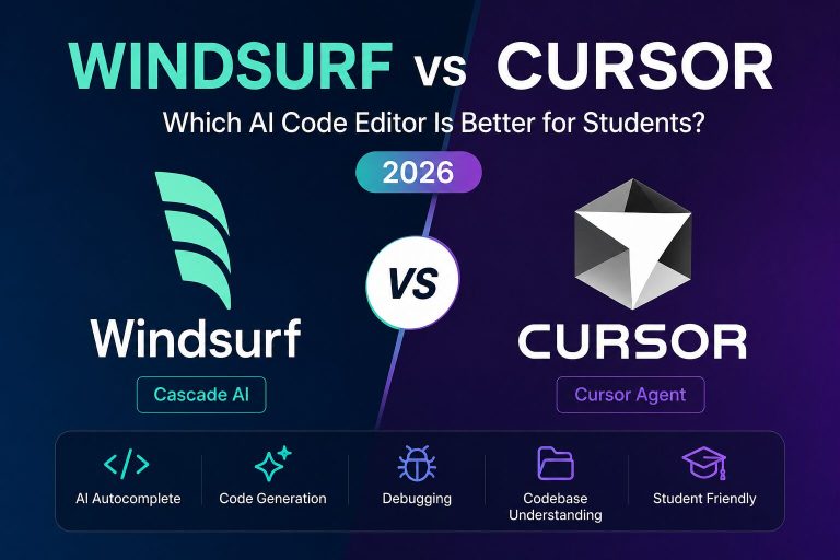 Windsurf vs Cursor 2026: Which AI Code Editor Is Better for Students?