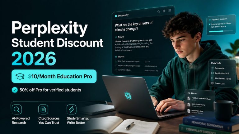 Perplexity Student Discount 2026: Education Pro for $10/Month