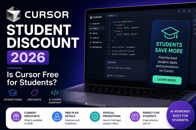 Cursor Student Discount 2026: Is Cursor Free for Students?