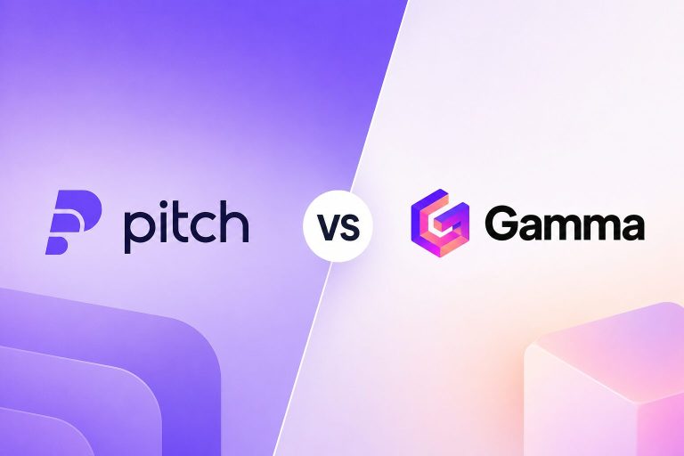 Pitch vs Gamma AI presentation tools comparison for students in 2026