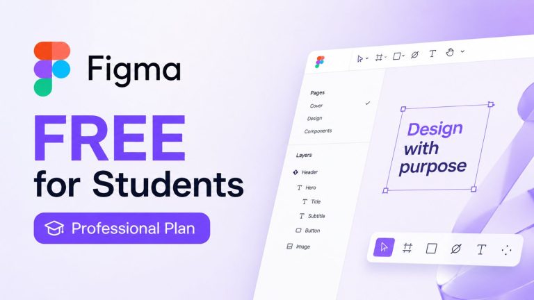 Figma student discount 2026 free Professional plan for students